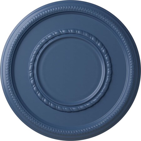 Ekena Millwork Federal Roped Large Ceiling Medallion (Fits Canopies up to 7 3/4"), 17 3/8"OD x 1 1/8"P, Americana CM17FEAMF